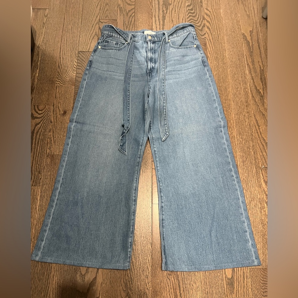 LOFT Blue Denim wide leg Jeans